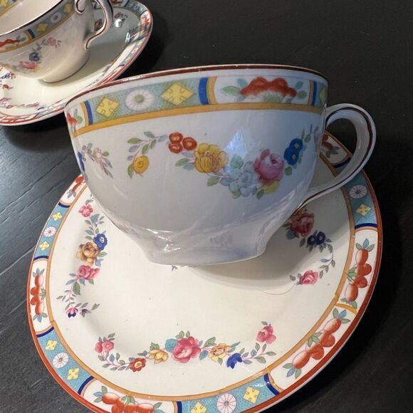 The Rosedale saucers /cups set - Picture 6 of 6